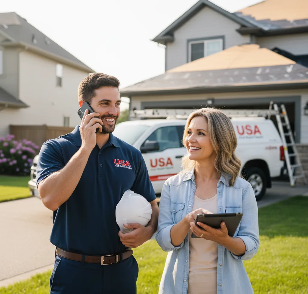 USA Roof Repair Experts customer support in Yazoo City